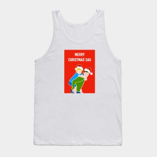 Merry Christmas Dad Tank Top